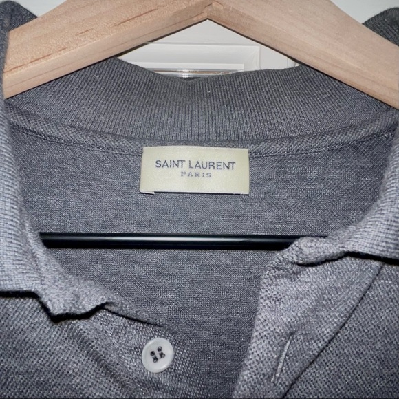 SOLD @2ndSt—Saint Laurent Piqué Polo - Picture 2 of 5
